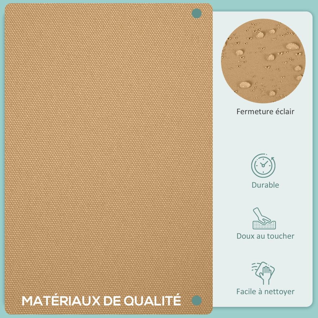 Set 14 Fodere Ricambio Cuscini Salotto Giardino ¨C Xylo ¨C 6 Seduta + 8 Schienale Marrone