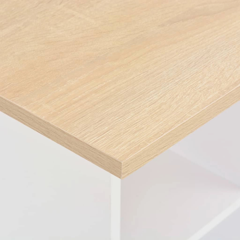 Tavolo alto stile bar/bistrot bianco 110 cm 0902059