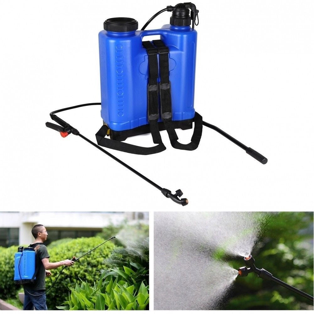 Trade Shop - Nebulizzatore A Spalla 18 Lt Spruzzatore Zaino Irroratrice Spruzzatore A Pompa -