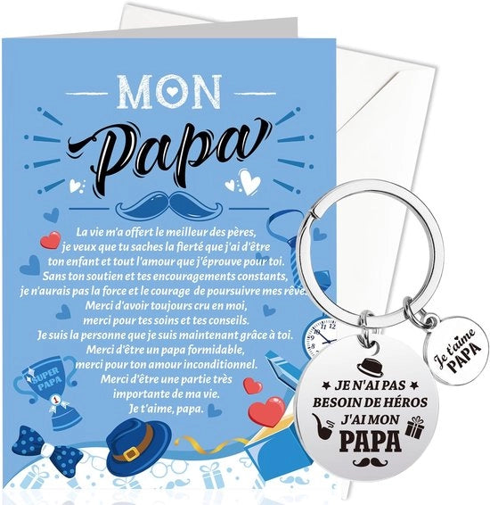 Regalo di compleanno per papà - Cadeau - Carta - Personale - Unico - Sorpresa - Regalo per il padre