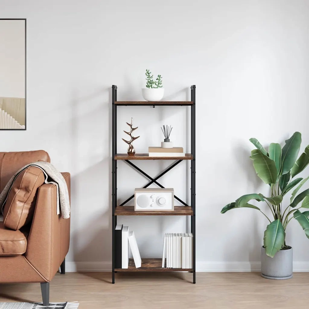 Libreria 4 livelli 56 x 34 x 133,5 cm Legno ingegnerizzato 883870