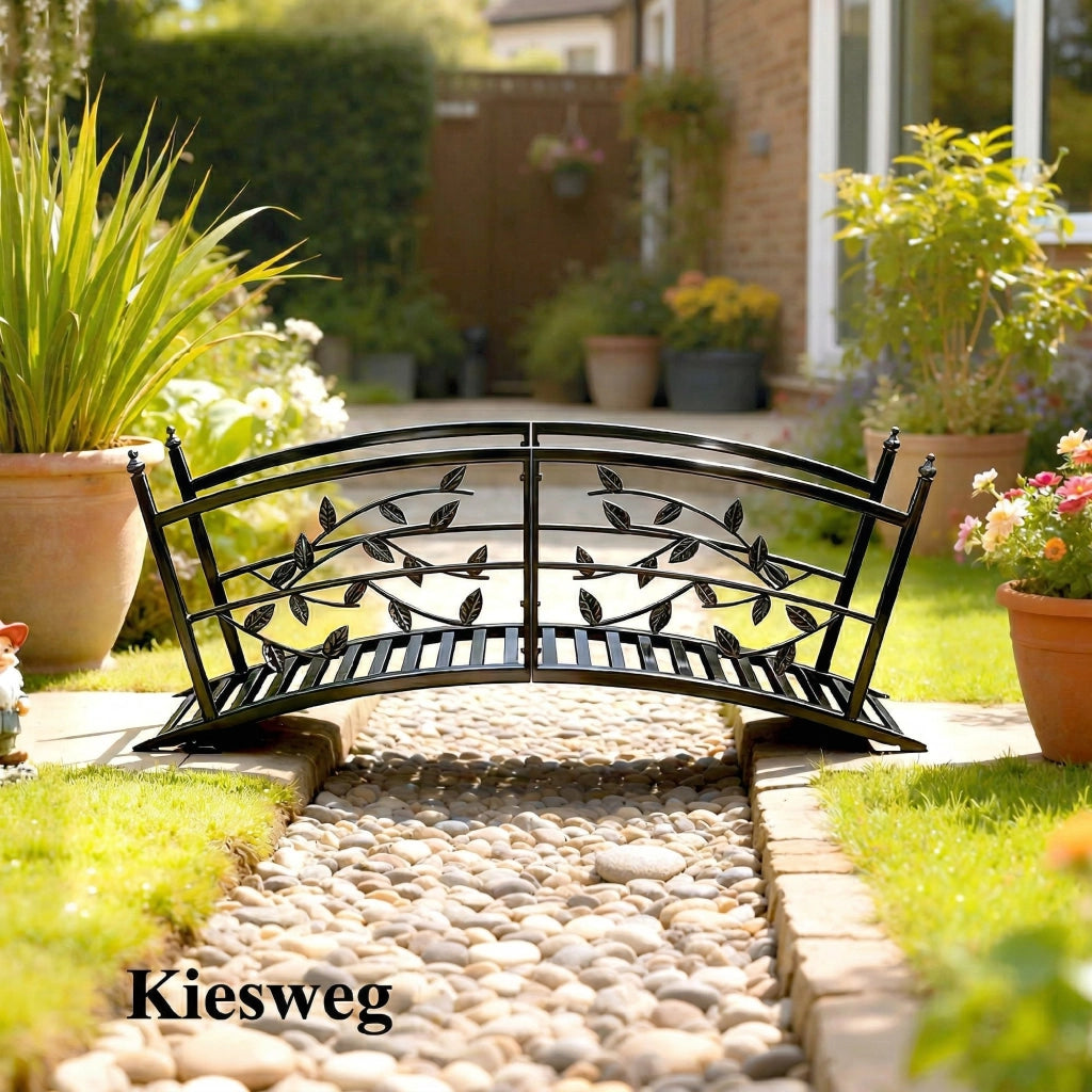 Ponticello da Giardino in Metallo Antracite ¨C zephmum ¨C 120 cm
