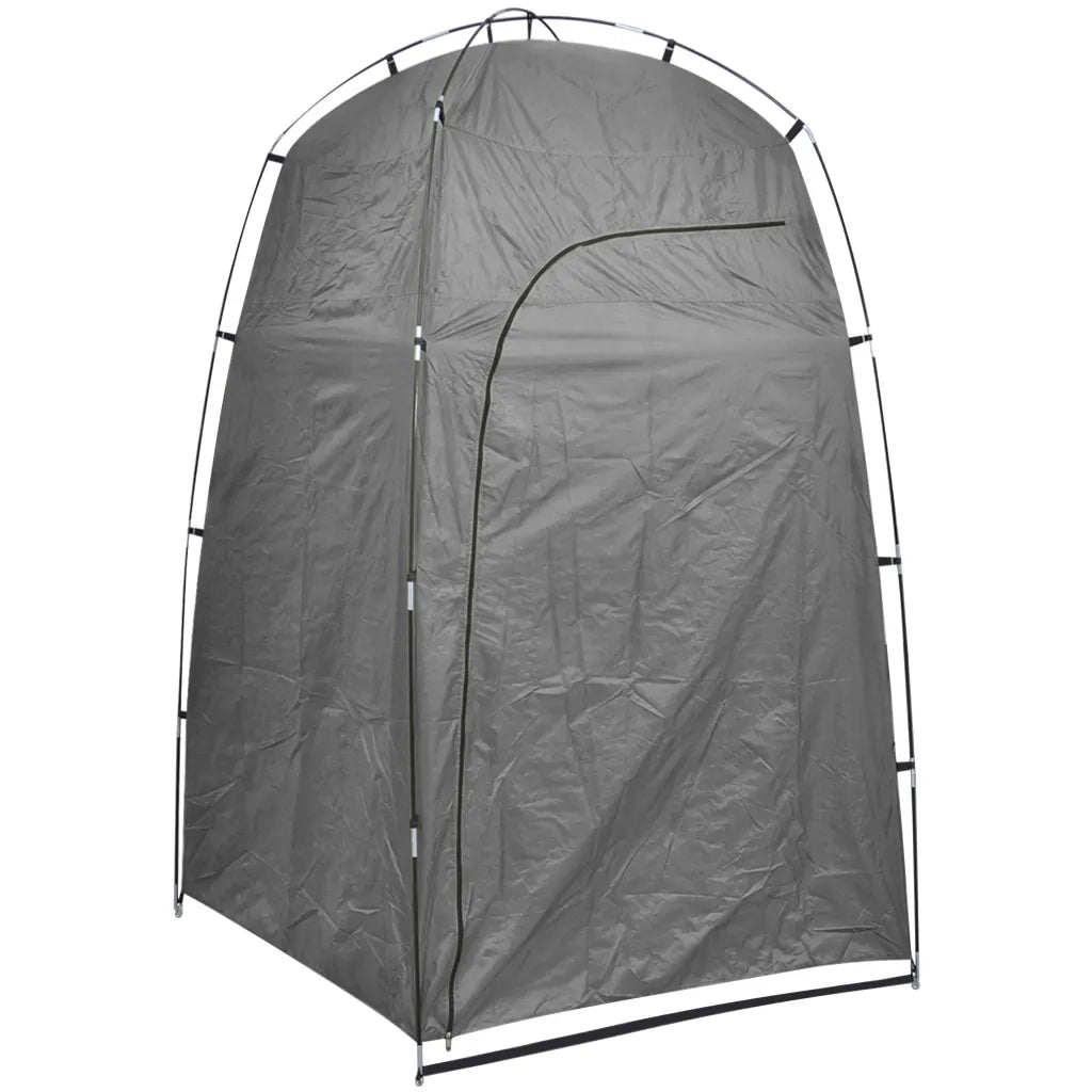 Tenda da Campeggio per Doccia WC Spogliatoio Grigio cod mxl 64328
