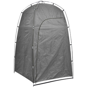 Tenda da Campeggio per Doccia WC Spogliatoio Grigio cod mxl 64328