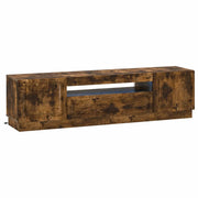 Mobile TV LED Rovere Fumo Legno ingegnerizzato 897790