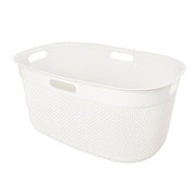 Keter CESTA PORTABIANCHERIA FILO 59X39XH27CM BIANCA
