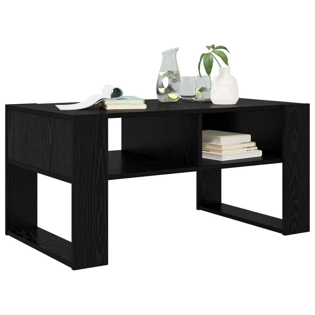 Tavolino da salotto Rovere Nero 92 x 53 x 45 cm 8000093