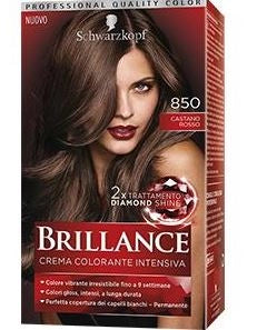 BRILLANCE TINTA PERMANENTE CREMA COLORANTE INTENSIVA 850 TRAMONTO LUMINOSO