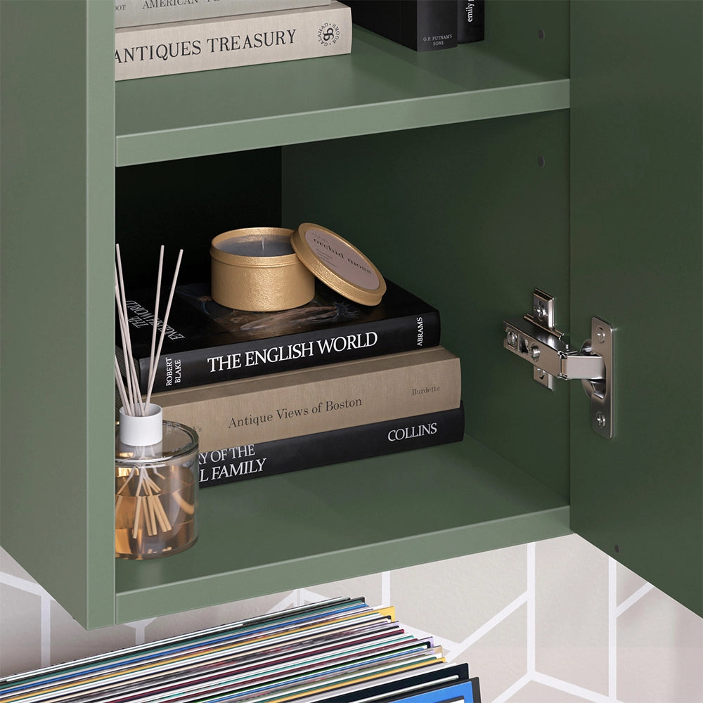 Vicco Armadio universale Verde 30.2 x 120 cm con una porta
