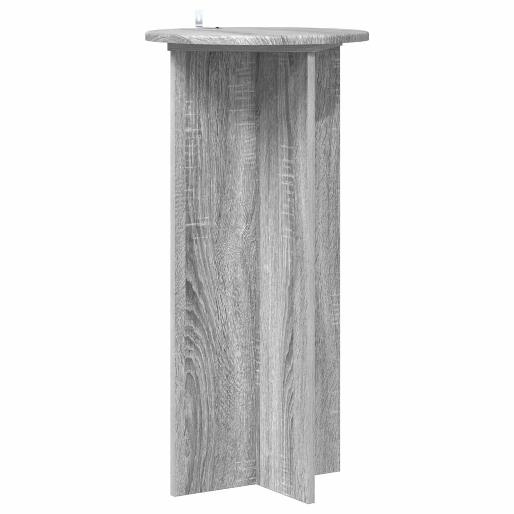 Supporto per piante 2 pcs Grigio Sonoma 40 x 40 x 80 cm