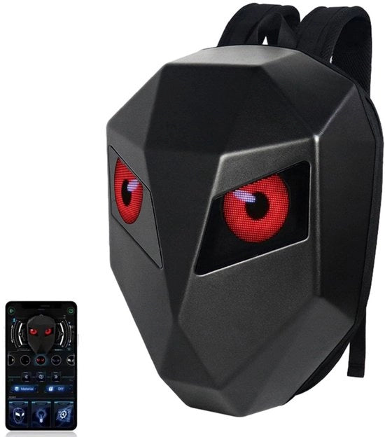 Zak da Bagaglio LED con Controllo Bluetooth - Impermeabile - Grande Capacità - Schermo a Colori Completo - Adatto per Viaggi