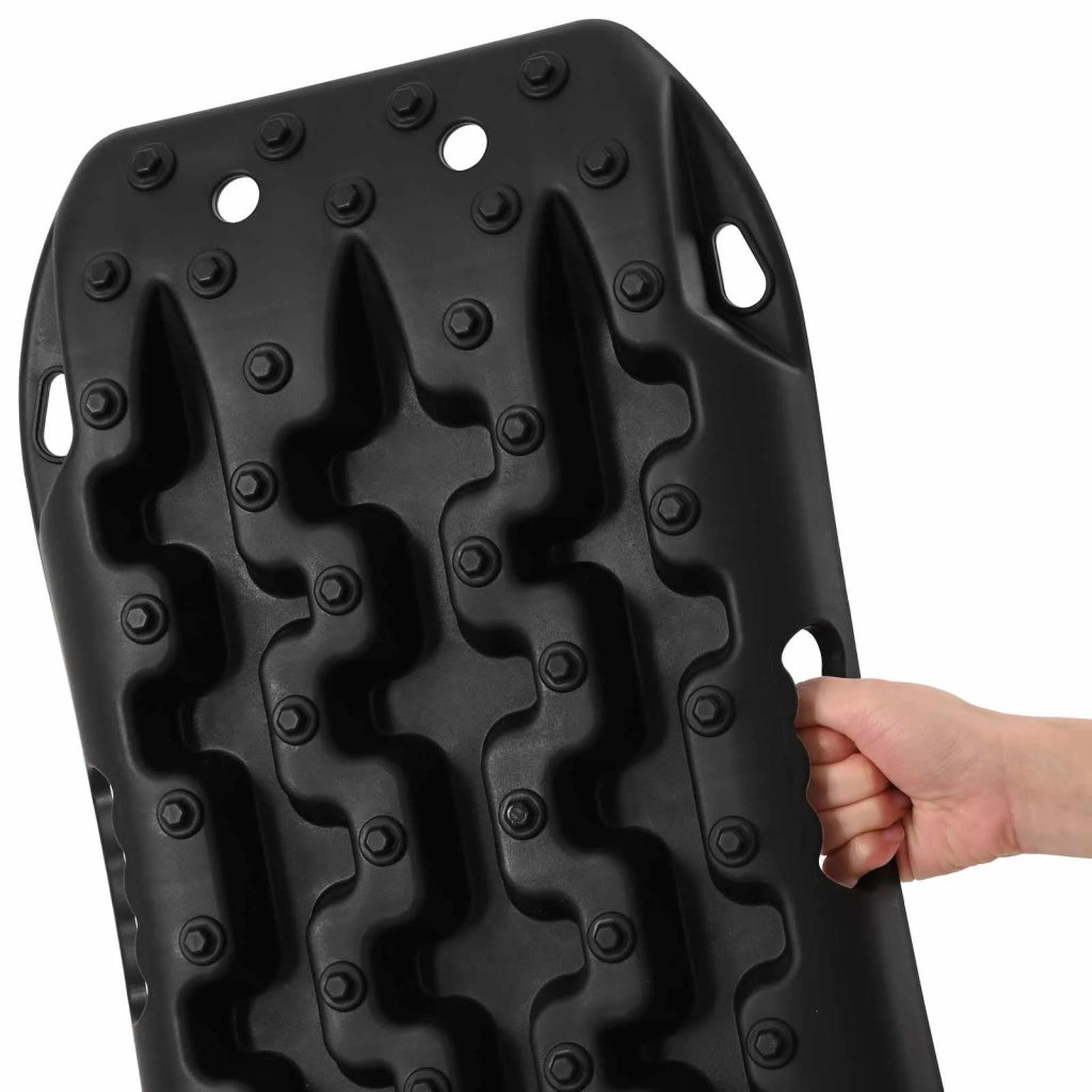 Pannello di trazione 2 pcs Nero 57,5x30,5x5,5 cm 42040603