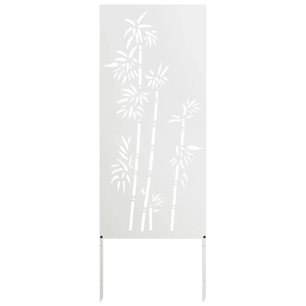 Schermo per privacy in giardino Floreale Bianco 50 x 140 cm CFW6145930