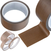 Nastro Teflonato 0,18mm per Saldatrice 100mm x 10m – Resistenza Termica -70°C a +300°C | Base in Fibra di Vetro
