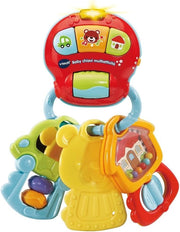 VTech Le Mie Prime Chiavi 3 in 1, Sonaglino Interattivo con Sensore Movimento, Sonaglio Neonato con Pulsante Luminoso, G