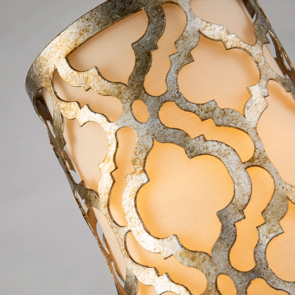 Sospensione Contemporanea Arabella Acciaio Oro Anticato 1 Luce E27