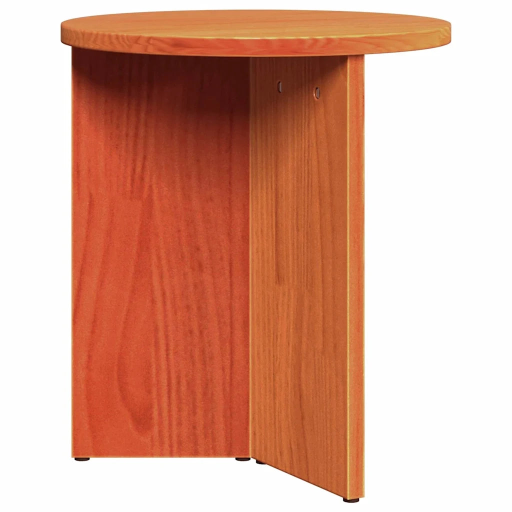 vidaXL Tavolino da salotto 2 pcs Cera marrone 49 x 49 x 28 cm