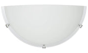 DYLAN APPLIQUE 1XE27 LASTRA IN VETRO BIANCO LUCIDO SERIGRAFATO 220/240V - 50 HZ OKX