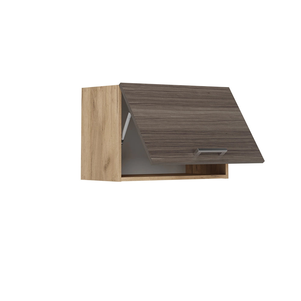 Pensile da cucina R-Line Grigio nobile/Rovere dorato 60 cm Piatto Vicco