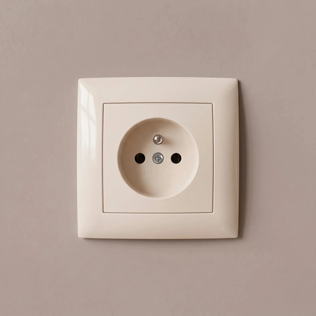 Placca Singola Per Prese Oste Jnh013-1f Beige