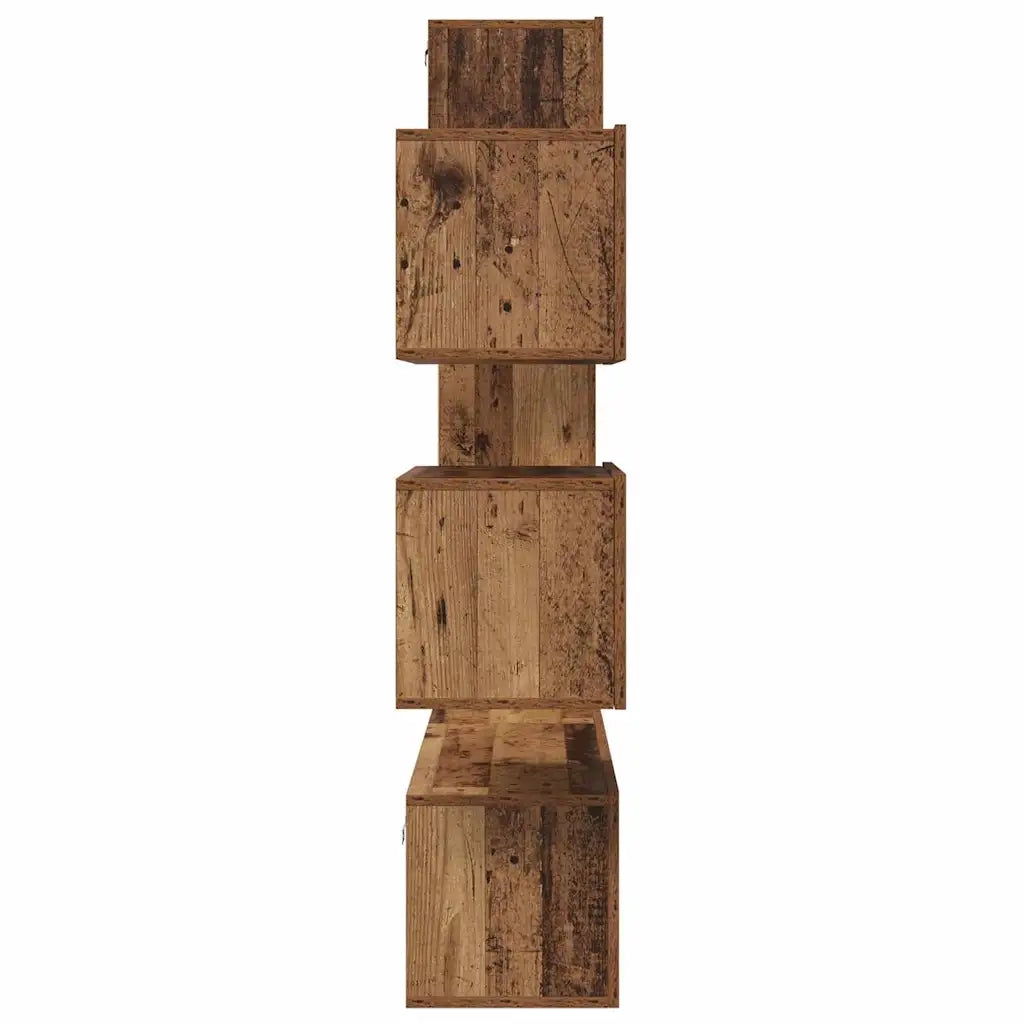 vidaXL Set mobile TV 6 pcs Legno vecchio 30.5 x 30 x 90 cm