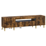 Mobile TV LED Rovere Fumo Legno ingegnerizzato 896690