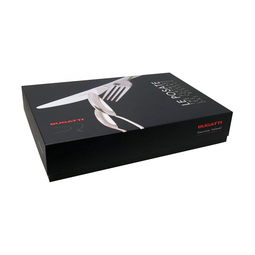 OXFORD Ghiera Argento Anticato, Posate Set 24 pz, Scatola