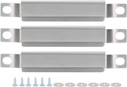 Accessori per barbecue - Griglia a gas - Parte di ricambio - Braciere universale - Regolabile - In acciaio inossidabile - Fiamma - Centro - Carbone - Griglia