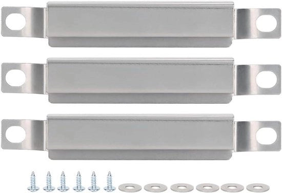 Accessori per barbecue - Griglia a gas - Parte di ricambio - Braciere universale - Regolabile - In acciaio inossidabile - Fiamma - Centro - Carbone - Griglia