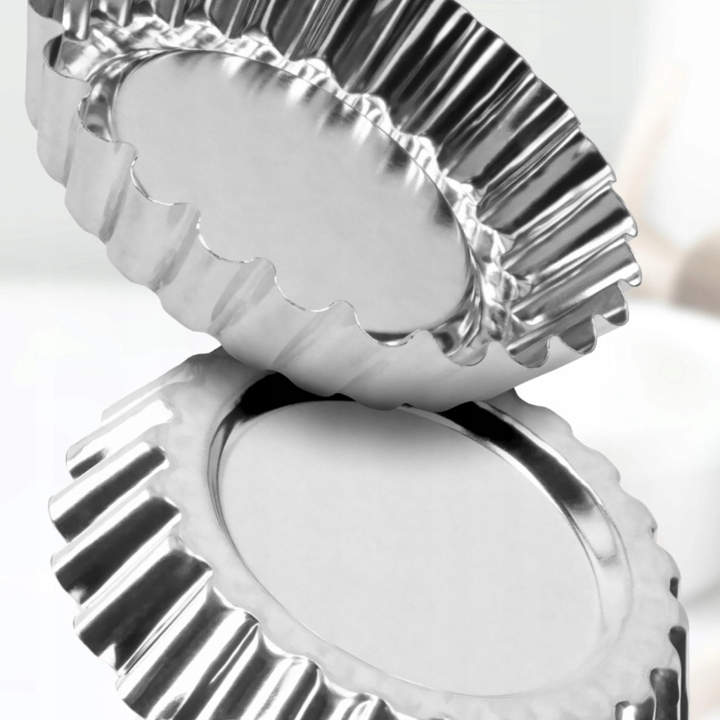 Stampi da forno KADAX per tortine, coppette e crostatine, 10 cm, set da 6