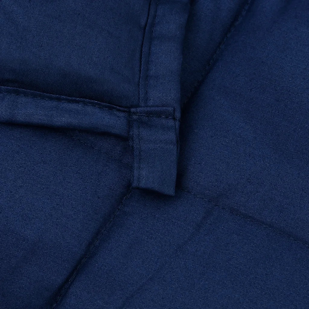 Coperta Ponderata Blu 150x200 cm 11 kg Tessuto 350739