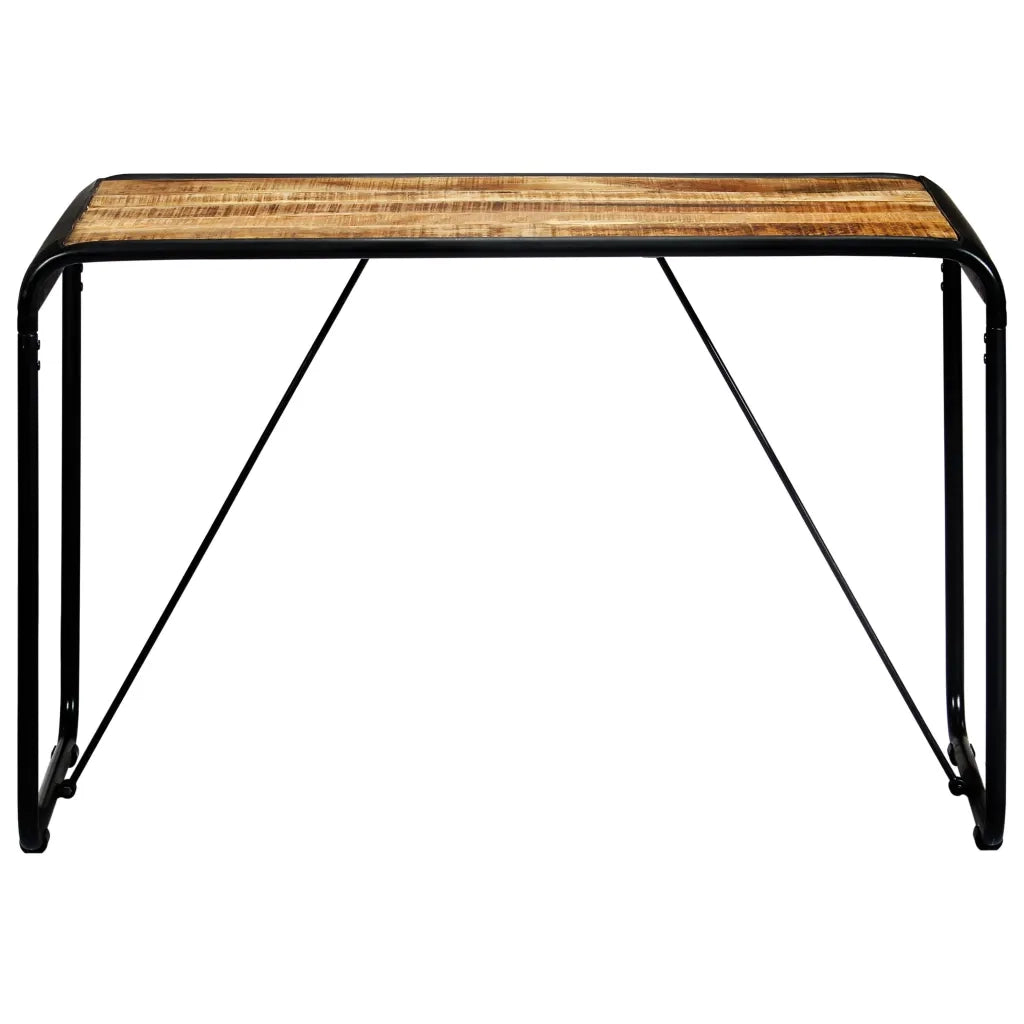 Tavolo da Pranzo 118x60x76 in Legno Massello di Mango Grezzo 247868