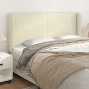 Testiera ad Orecchio Crema 163x23x118/128 cm in Similpelle 3117774