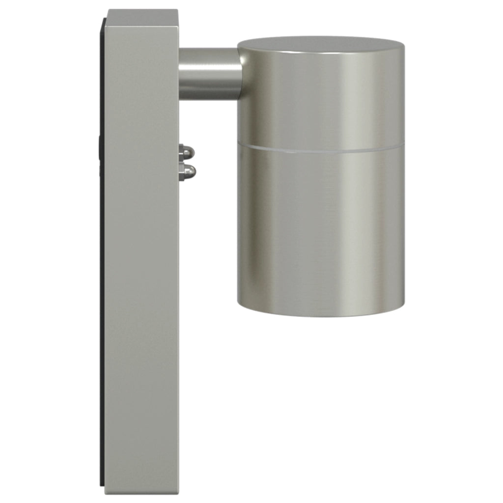 Luce da Parete Esterna Acciaio Inossidabile Argento IP44