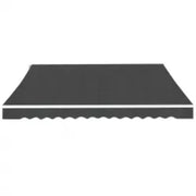 Tenda da Sole Pieghevole Manuale 600 cm Antracite 276355