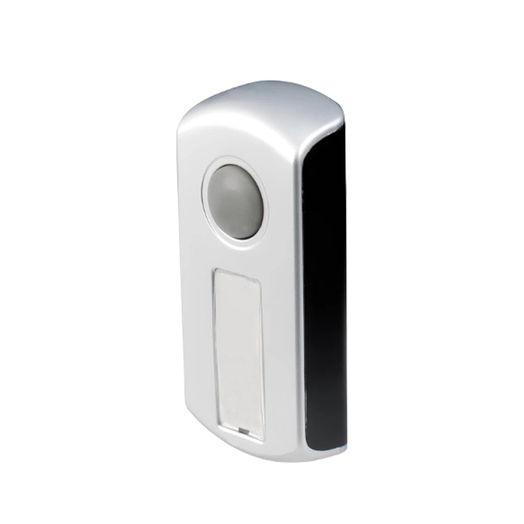 Campanello Senza Fili 36 Melodie IP44 Portata 30m Installazione Facile Nero / Argento Alecto