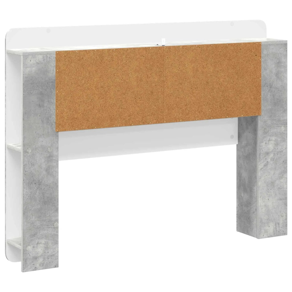 Testata del letto Grigio Cemento Legno ingegnerizzato 8001258