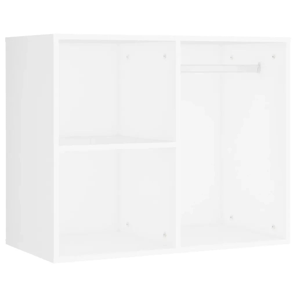 Set Tavolo da Toeletta Bianco con LED in Legno Multistrato 3114099
