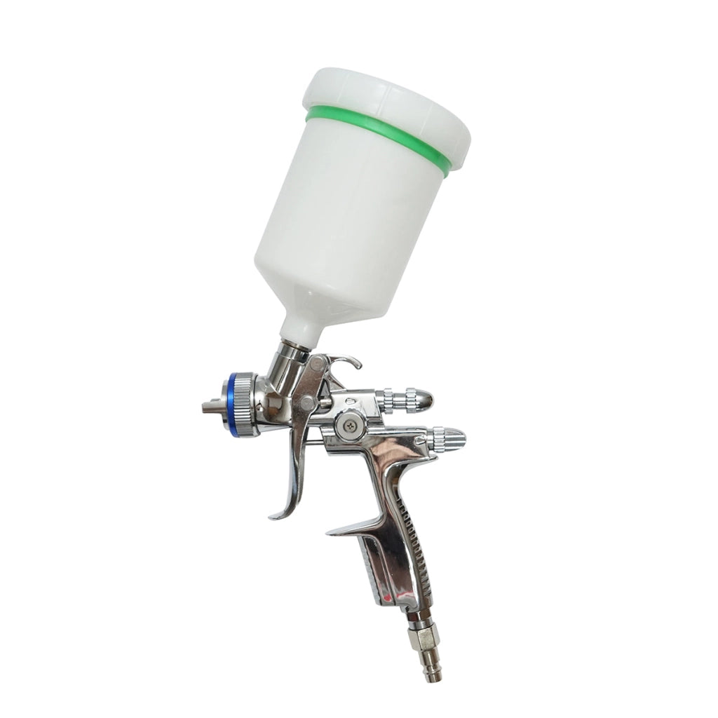 Pistola per verniciatura ad aria compressa da 500 ml, ugello 1,4 mm, portata 200 ml/min, pressione max 4 bar