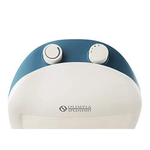 Olimpia Splendid Caldo Relax Interno Blu, Bianco 2000 W Riscaldatore ambiente elettrico con ventilatore