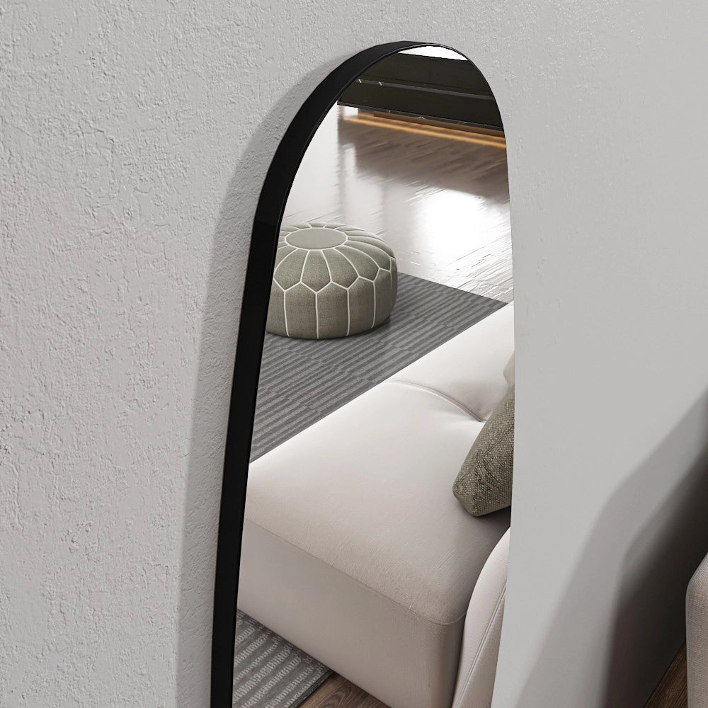 Specchio per cavalli in legno "Venti" - 40 x 120 cm - Trasparente