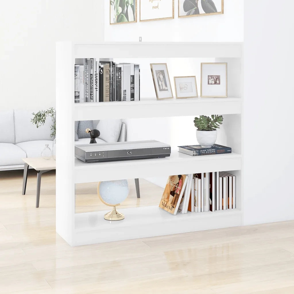 Libreria/Divisorio Bianco 100x30x103 cm 811745
