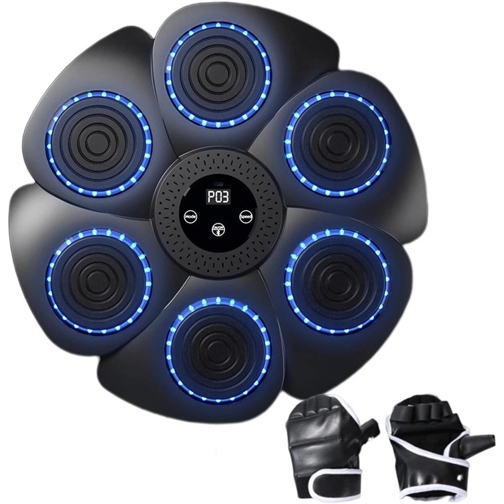 Trade Shop - Macchina Musicale Per Boxe Attrezzatura Da Palestra Wireless Salvaspazio Per Fitness -