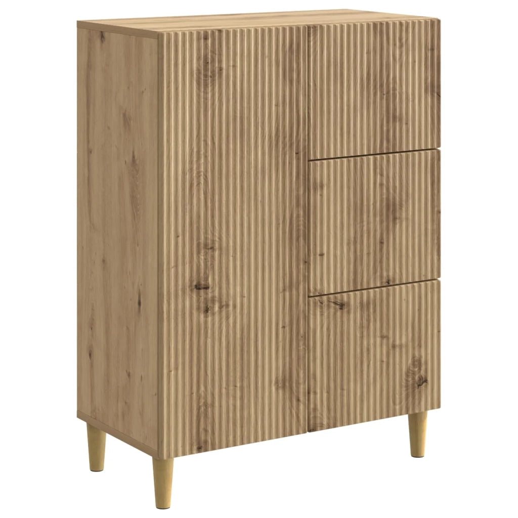 Credenza con cassetto Rovere Artigianale 66 x 34,5 x 90 cm 894634