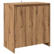 Buffet credenza cassettiera armadio mobile contenitore organizer per cucina soggiorno salotto fatto a mano 70 x 41 x 75 cm legno ingegnerizzato marrone 02_0030820