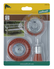SET DI SPAZZOLE CON FILO DI NYLON, AGGRESSIVE, 3 PZ.