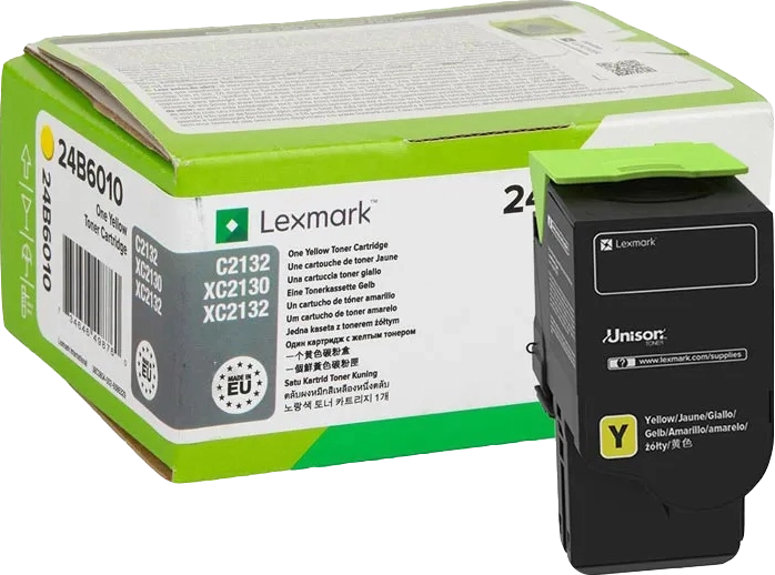 ORIGINAL Lexmark toner giallo 24B6010 C/XC2132 ~3000 Seiten