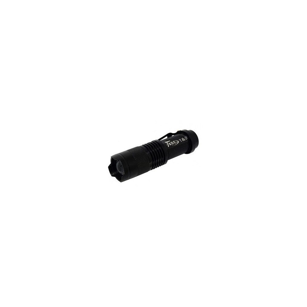 Trade Shop - Torcia Tattica Militare Led Xenon Batteria A Litio Ricaricabile Td-51 Taue -