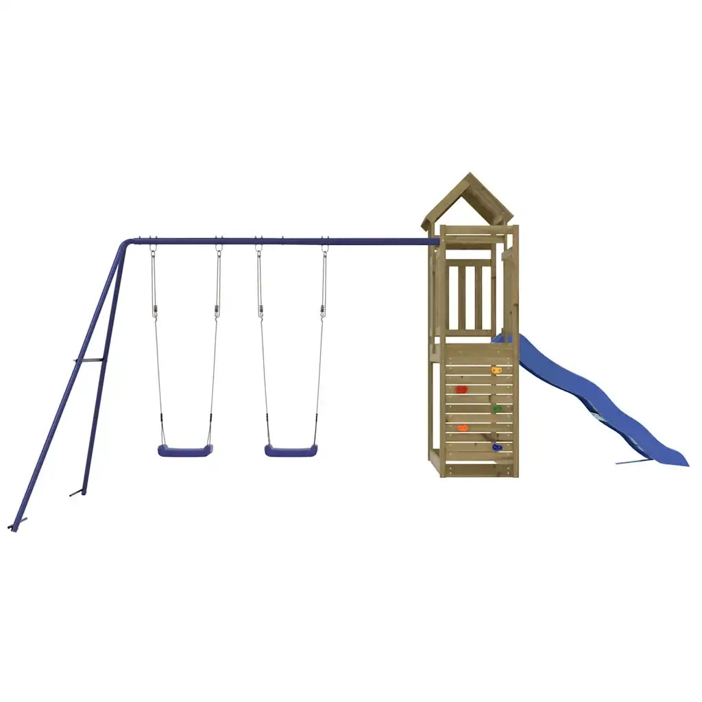 Set da Gioco da Esterno in Legno di Pino Impregnato 3155908