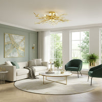 Lampada Da Soffitto Ebt022-5c Gold